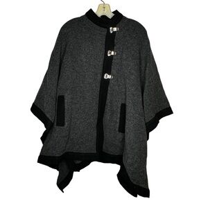 Jones New York Wool Blend Cape